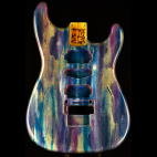 Body Super Strat METAL ACID WASH