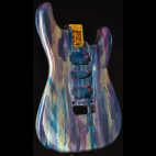 Body Super Strat METAL ACID WASH